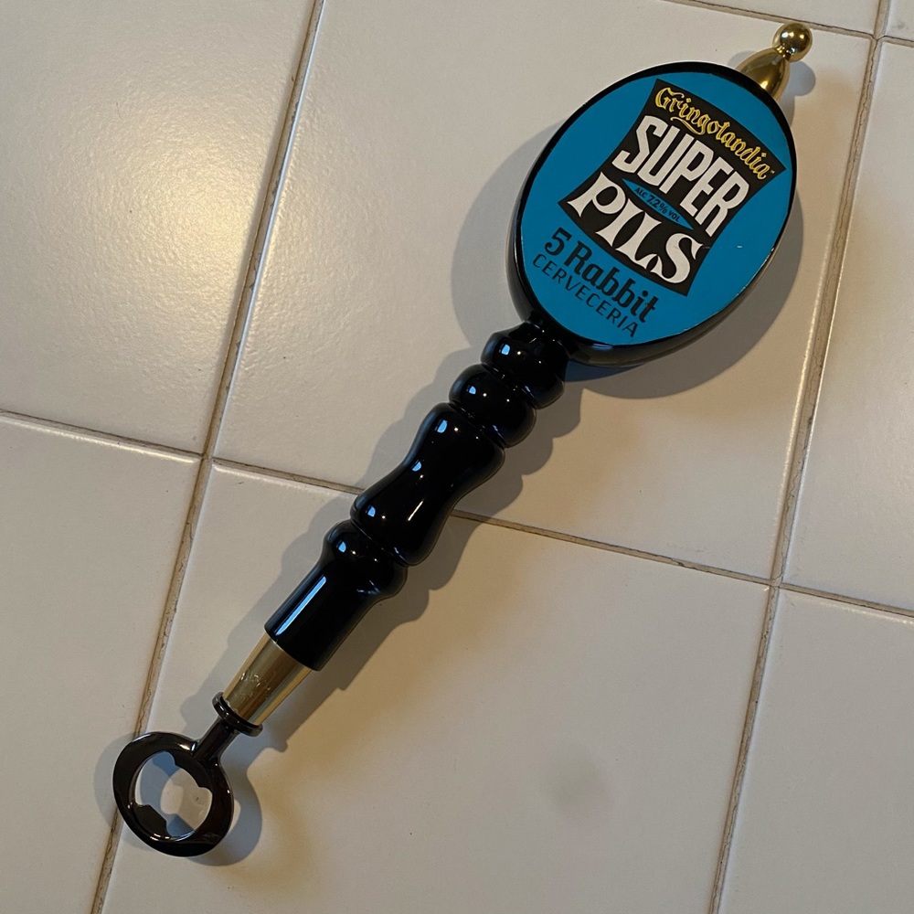 5 Rabbit Cerveceria Tap Handle Bottle Opener